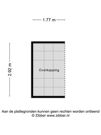 Floorplan - Oude Dijk 37, 5298 BA Liempde